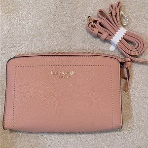 Brand new dusty rose leather Kate Spade purse
